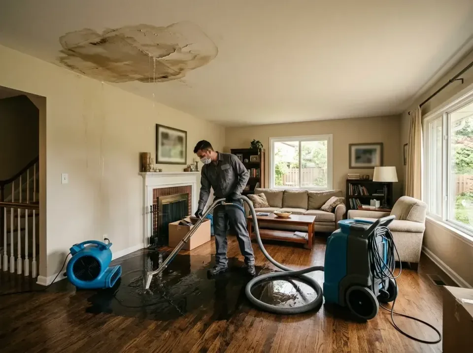 attic-pipe-burst-ceiling-drip-008 — frequently asked questions, Water Damage Restoration & Carpet Care in Francisville, KY